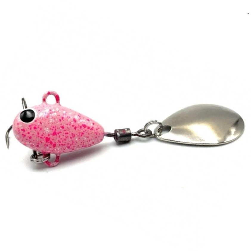 Тейл-спиннер UF Studio Hurricane 4 4 гр 40 мм Pink   H4Pn — характеристики,  особенности конструкции