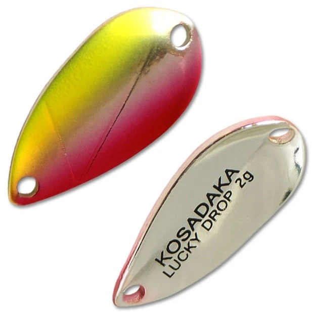 Колеблющаяся Блесна Kosadaka Trout Police Lucky Drop 2 гр 23 мм M93   TL-LD-M93 — характеристики,  особенности конструкции