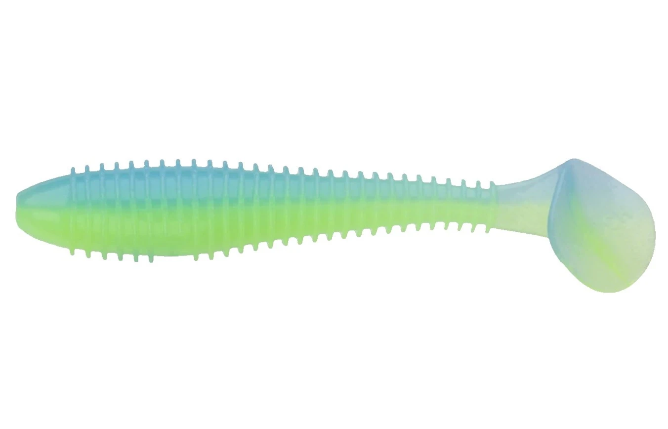 Силиконовая приманка Keitech Swing Impact Fat 6.8 170 мм 3 шт PAL03 Ice Chartreuse — характеристики,  особенности конструкции