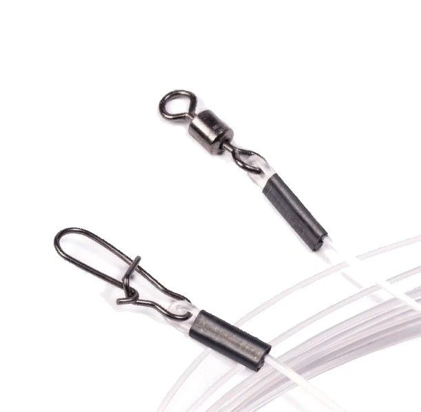 Поводок Lucky John BigBait 70 см 32 кг  1 мм  2 шт   LJP6335-070 — характеристики,  особенности конструкции