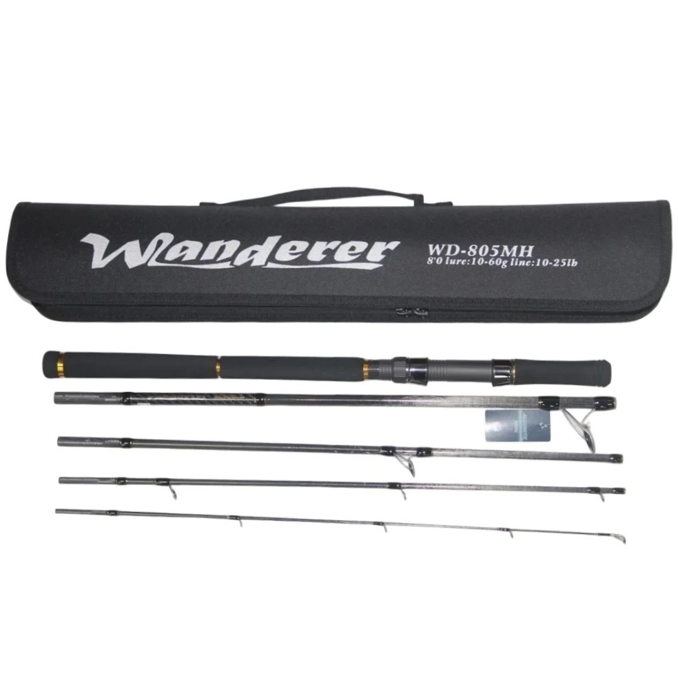 Спиннинг Hearty Rise Wanderer 805MH 240 см 10 - 60 гр    WD-805MH — характеристики,  особенности конструкции