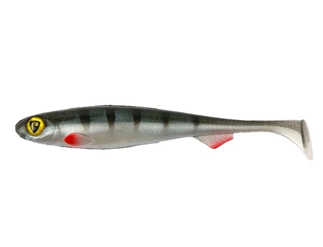 Силиконовая приманка Fox Rage Slick Shad 90 мм 1 шт Young Perch   NSL1140 — характеристики,
	                                    особенности конструкции
