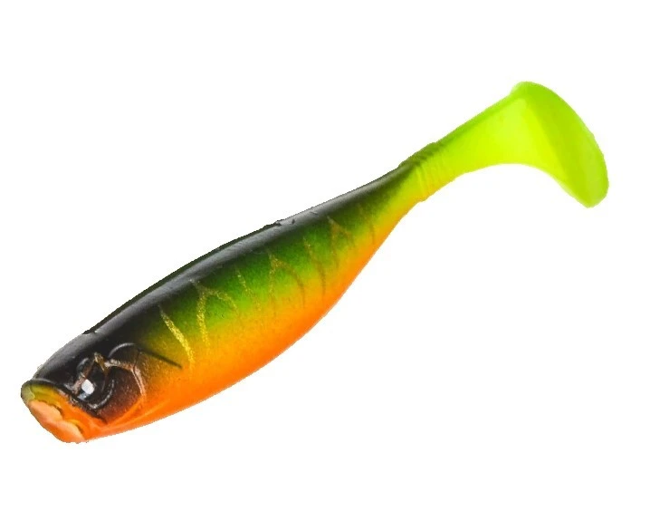 Силиконовая приманка Lucky John Basara Soft Swim 6.0in 152 мм 3 шт PG02 3D Series  140405-PG02 — крупный план
	                                    1