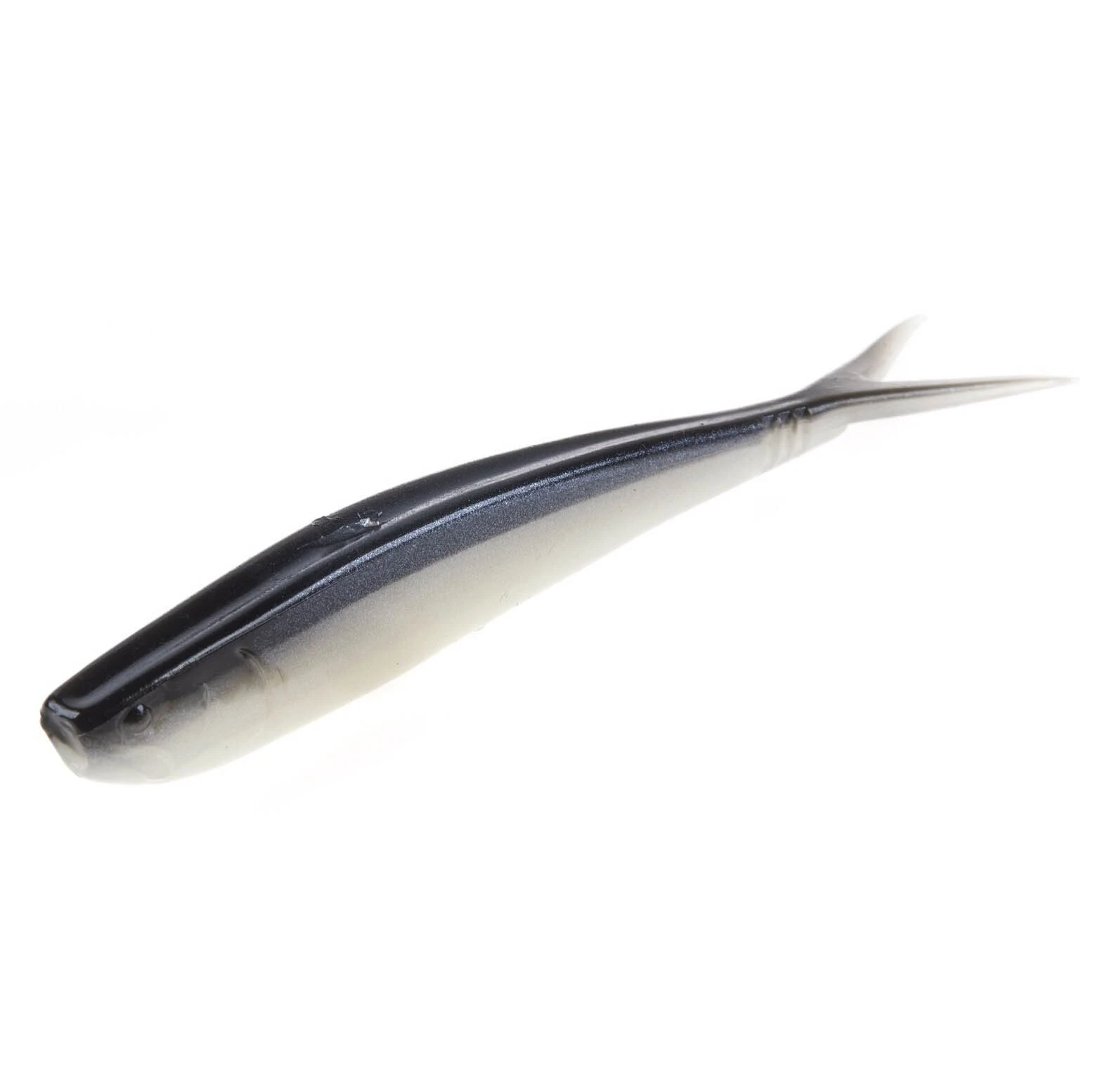 Силиконовая приманка Lucky John Slick Shad-V 5.0in 127 мм 5 шт 014 3D Series  140423-014 — крупный план
	                                    1