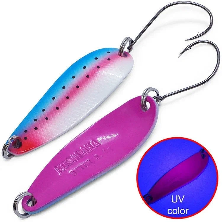 Колеблющаяся Блесна Kosadaka Trout Police Biter 3,4 гр 37 мм AA26M   TL-BTR-AA26M — характеристики,  особенности конструкции