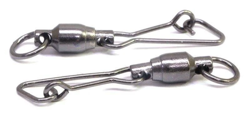 Вертлюг с застежкой Kosadaka Hooked Snap №4 2 шт    3205BN-4 — крупный план
	                                    1