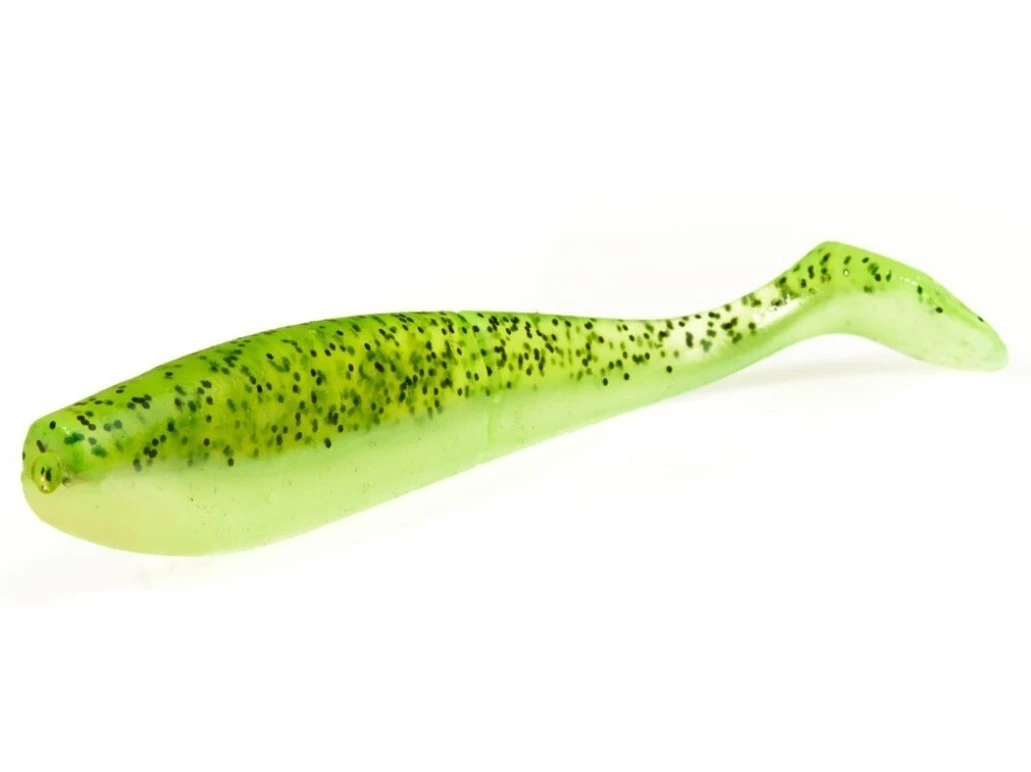 Силиконовая приманка Lucky John Zander Paddle Tail 4.0in 100 мм 5 шт Z06 3D Series  140429-Z06 — крупный план
	                                    1