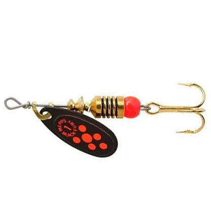 Вращающаяся Блесна Mepps Comet Black Fury №1 3,5 гр NR Fluo Orange   cbf-1-n-fo — характеристики,  особенности конструкции