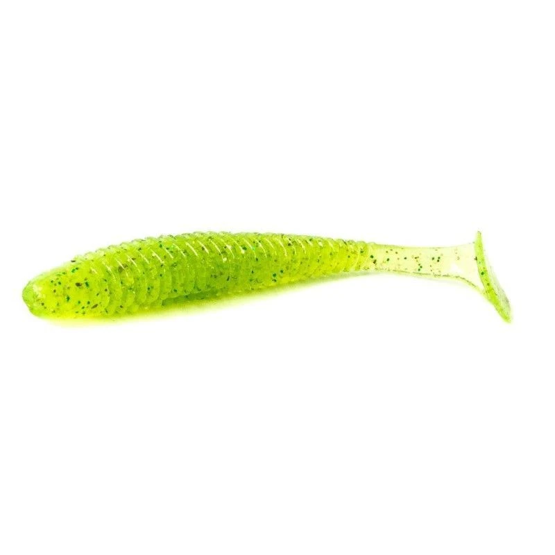 Силиконовая приманка Noike Wobble Shad 2 51 мм 12 шт 044-Chartreuse   NKNJ2044 — характеристики,  особенности конструкции