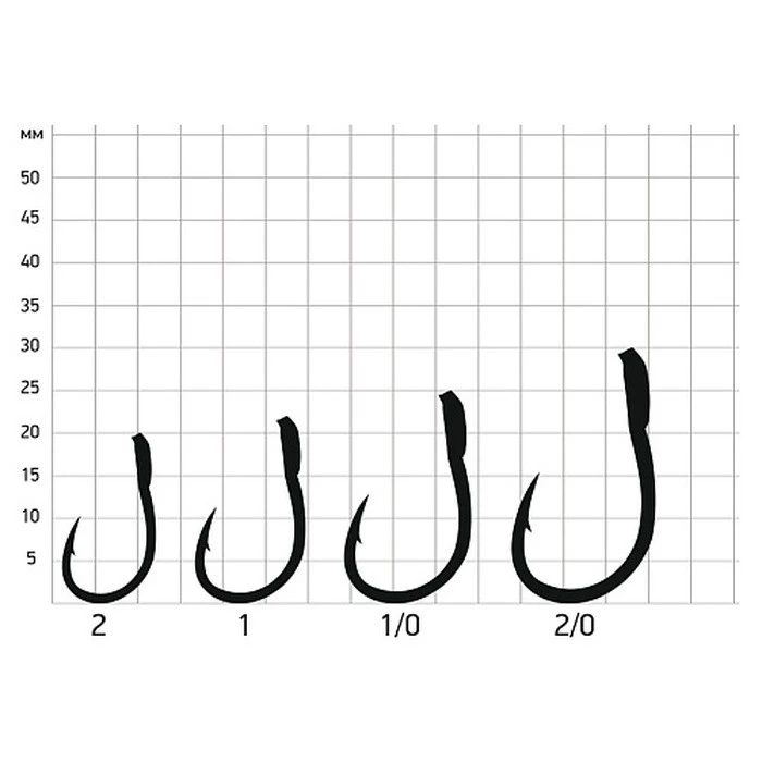 Крючок Ассист Saikyo SSA Single Assist №2/0 4 шт GLOW   SSA-2/0-4 — крупный план
	                                    1