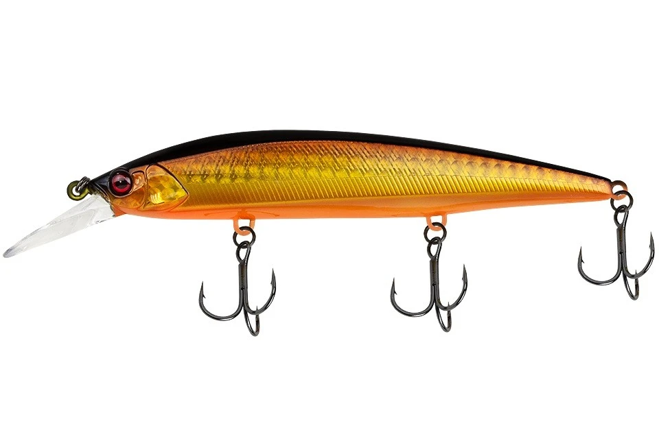 Воблер Jackall Rerange 110SP-MR Double Clutch Gold & Black 15,9 гр — характеристики,
	                                    особенности конструкции