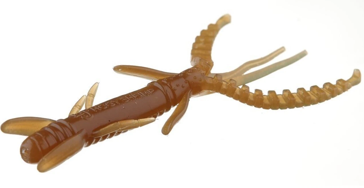 Силиконовая приманка Lucky John Hogy Shrimp 3.5in 89 мм 5 шт S18 Pro Series  140174-S18 — крупный план
	                                    1