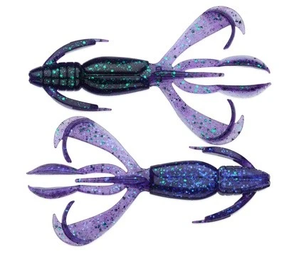 Силиконовая приманка Keitech Crazy Flapper 2.8 71 мм 8 шт 408 Electric June Bug — характеристики,  особенности конструкции