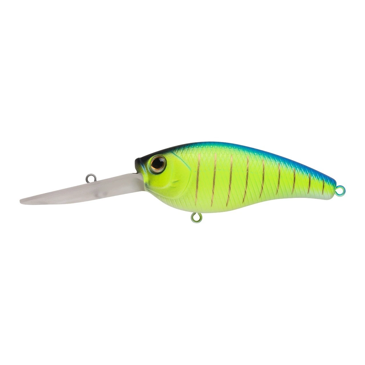 Воблер Strike Pro Crankee Deep Diver 70 597S Blue Mat Tiger 20 гр   JL-037F#597S — характеристики,  особенности конструкции