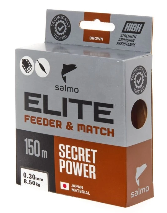 Леска монофильная Salmo Elite Feeder&Match 150 м 0,3 мм    4119-030 — крупный план
	                                    1