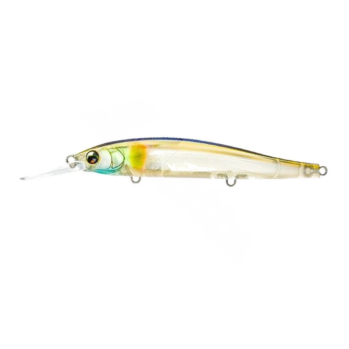 Воблер Duel L-Bass Jerkbait Mid 110SF GSAY 16 гр   F1239-GSAY — характеристики,  особенности конструкции
