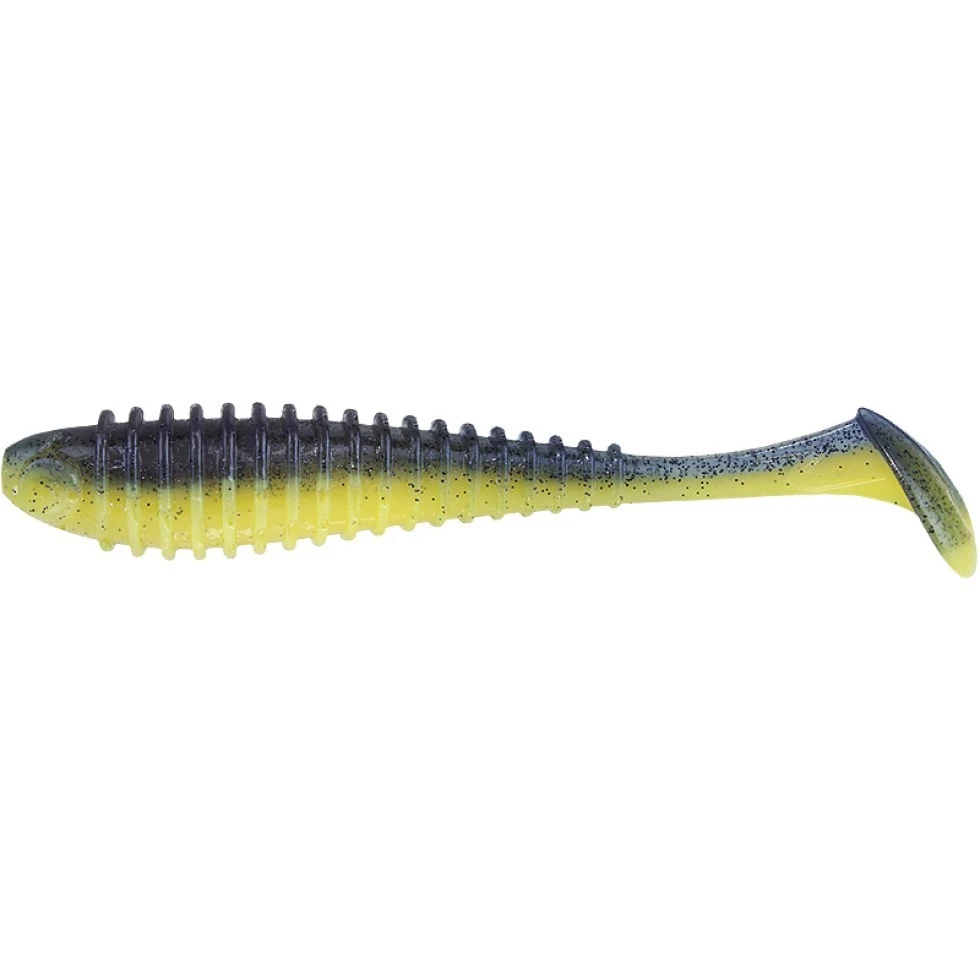 Силиконовая приманка Norstream Tubby Daddy 9 228 мм 1 шт 04 Blue-Yellow   15218-904 — характеристики,  особенности конструкции