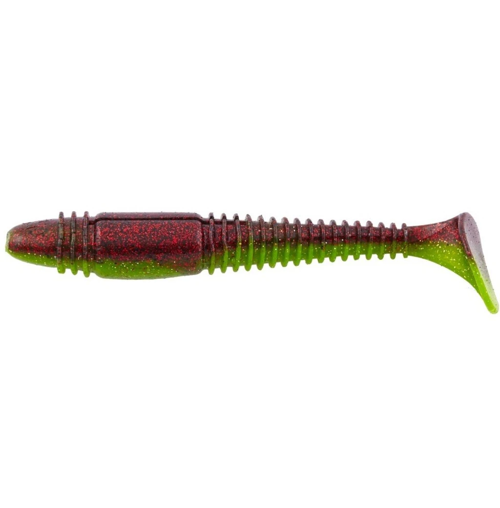 Силиконовая приманка Lucky John Tioga Fat 4.5in 115 мм 4 шт T44 Pro Series  140147-T44 — характеристики,  особенности конструкции