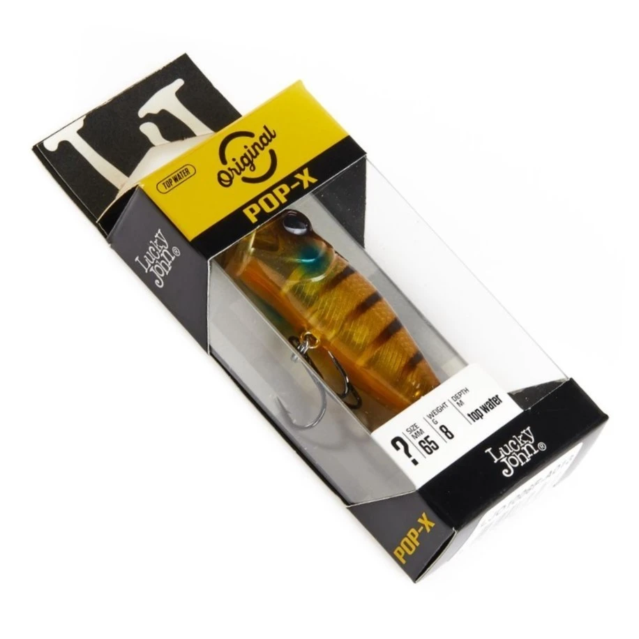 Воблер Lucky John Pop-X 65F A013 8 гр Original  LJO1006F-A013 — крупный план
	                                    2