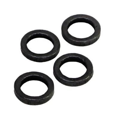 Кольцо Цельное Kosadaka Round Rig Ring  №3.1 3,1 мм 10 шт Черный   4517B-3.1 — крупный план
	                                    1