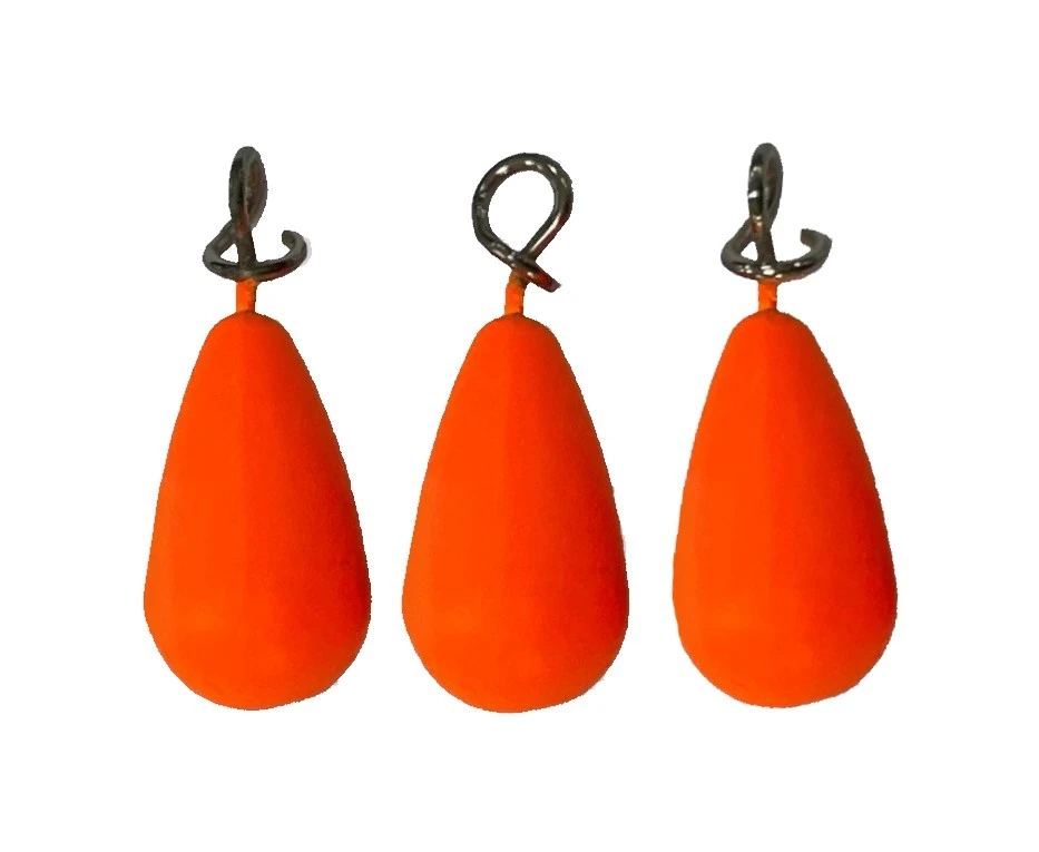 Груз Strike Pro Fastach Sinker 18 гр 3 шт Оранжевый   SP-FS-O18 — крупный план
	                                    1