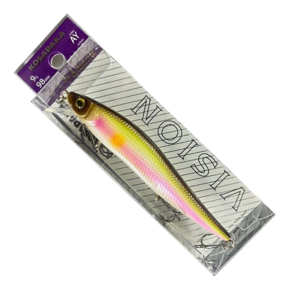 Воблер Kosadaka Vision Minnow XS 98SP AY 9 гр   VismXs98SP-AY — крупный план
	                                    3
