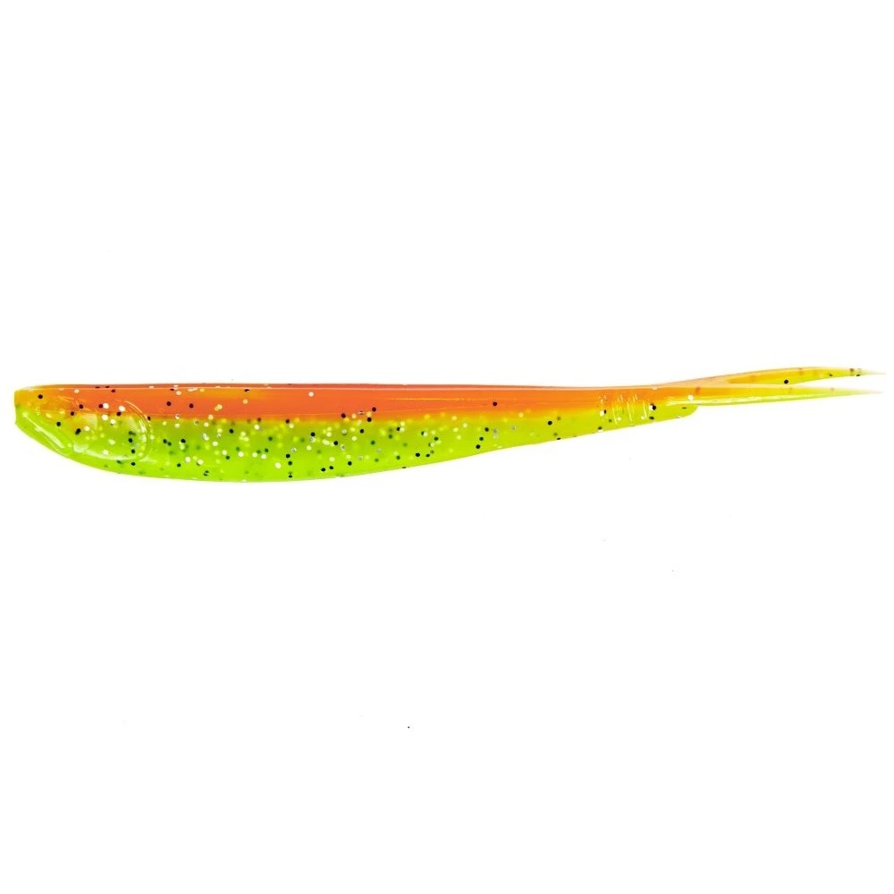 Силиконовая приманка Lucky John Slick Shad-V 5.0in 127 мм 5 шт Z12 3D Series  140423-Z12 — крупный план
	                                    1