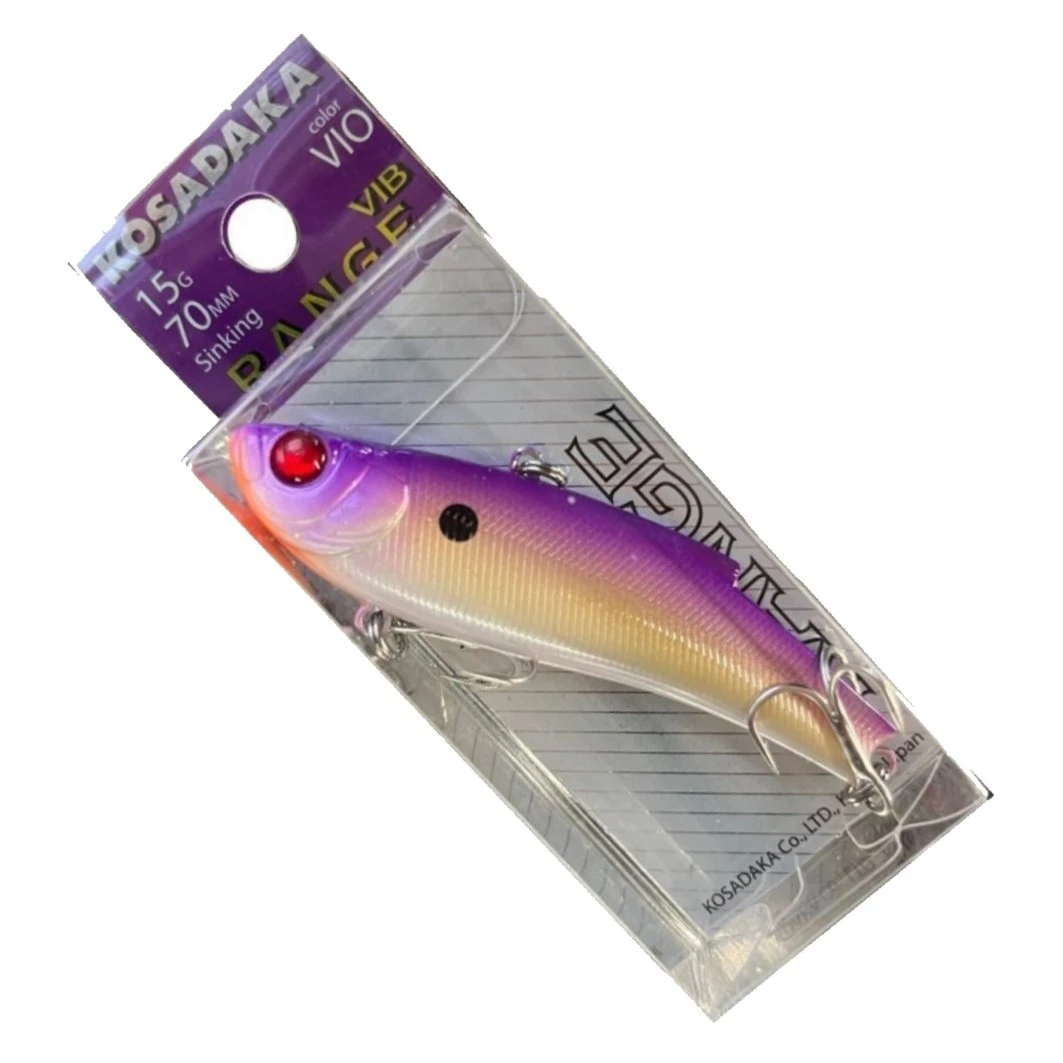 Воблер Kosadaka Range 70S VIO 15 гр   RNG70s-VIO — крупный план
	                                    2