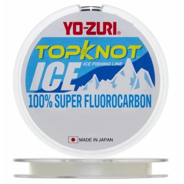 Флюорокарбон Yo-Zuri Topknot Ice Fluorocarbon 100% 50 м 0,203 мм Clear — характеристики,  особенности конструкции