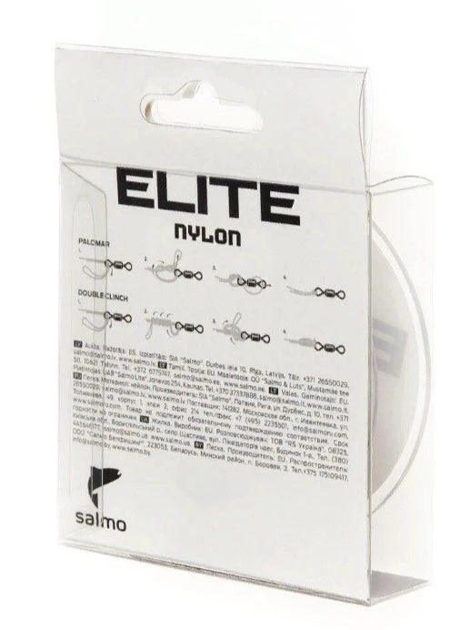 Леска монофильная Salmo Elite Fluoro Coated Nylon 100 м 0,22 мм    4118-022 — крупный план
	                                    2