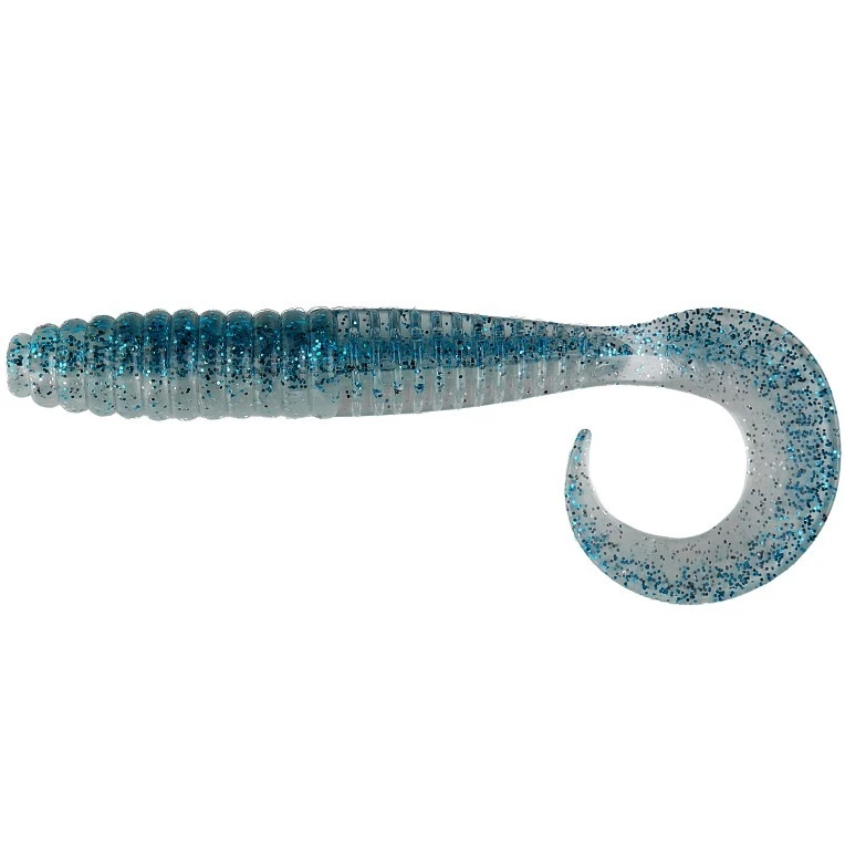 Силиконовая приманка Snasti Zdraste Твистер 10 100 мм 6 шт 005-Голубой   SZLTWS10005 — характеристики,  особенности конструкции