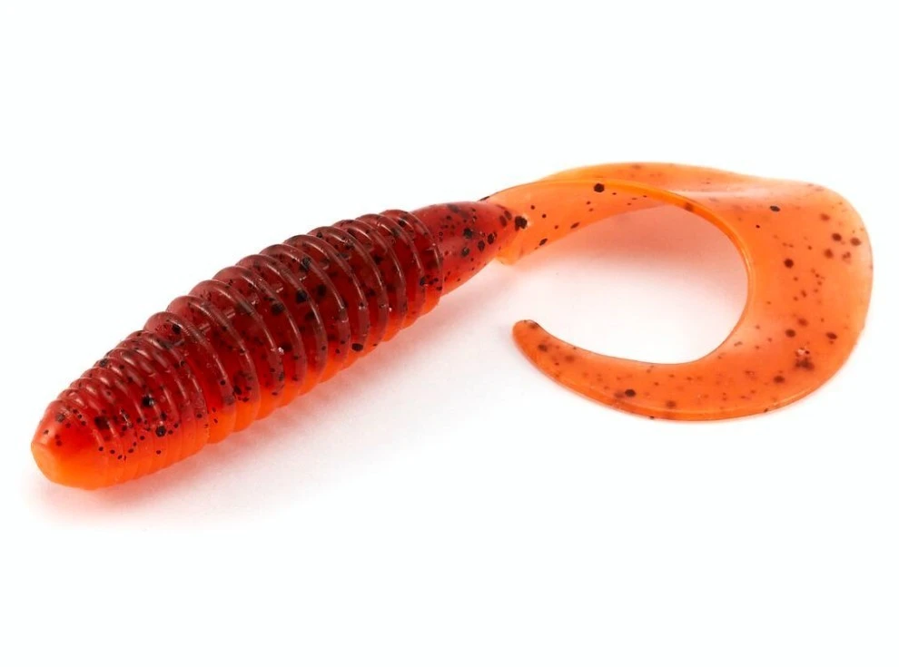 Силиконовая приманка Lucky John Crusher Grub 3.9in 99 мм 5 шт T48 Pro Series  140157-T48 — крупный план
	                                    1