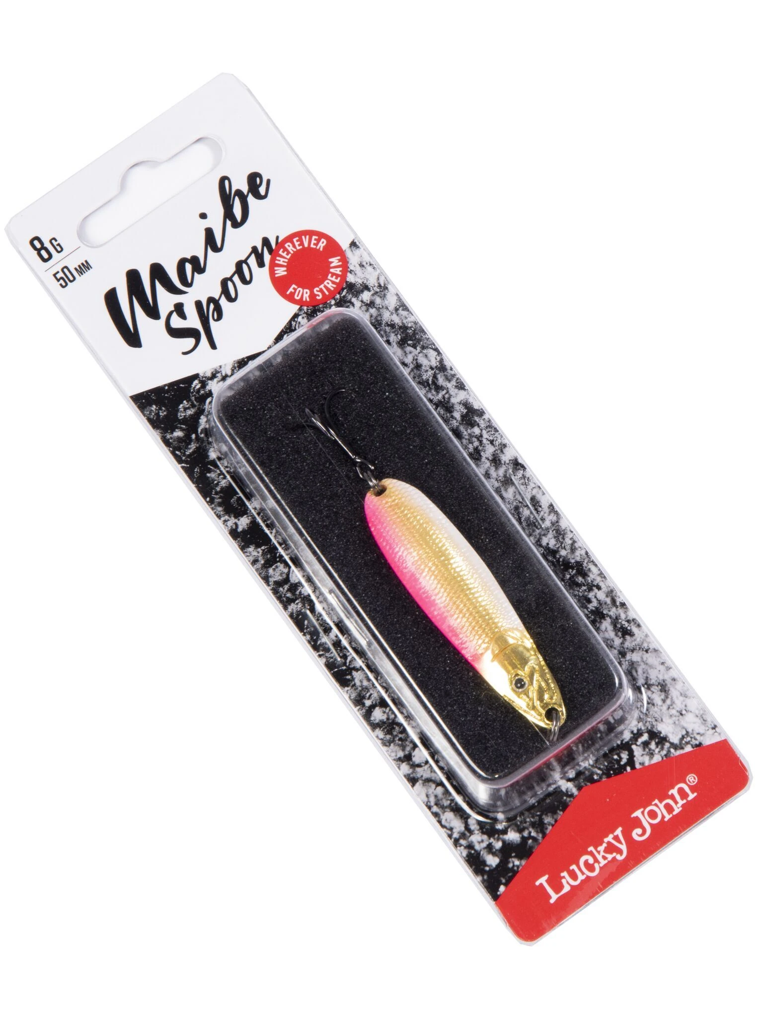 Колеблющаяся Блесна Lucky John Maibe Spoon 8 гр 50 мм 008   LJMAI08-008 — крупный план
	                                    2