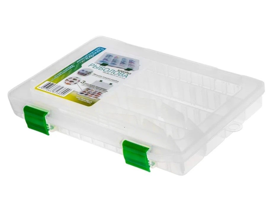 Коробка Fisherbox 220  22х16х3 см    22.16.02 — характеристики,
	                                    особенности конструкции