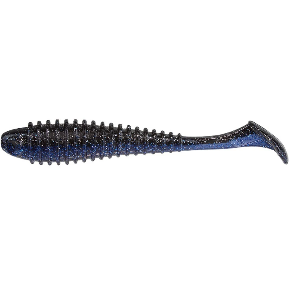 Силиконовая приманка Norstream Tubby Daddy 9 228 мм 1 шт 08 Black-Blue   15218-908 — характеристики,  особенности конструкции