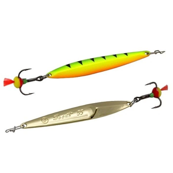 Зимняя Блесна Ecopro Scout 11 гр 75 мм FTG   EPVJSC75FTG — характеристики,  особенности конструкции