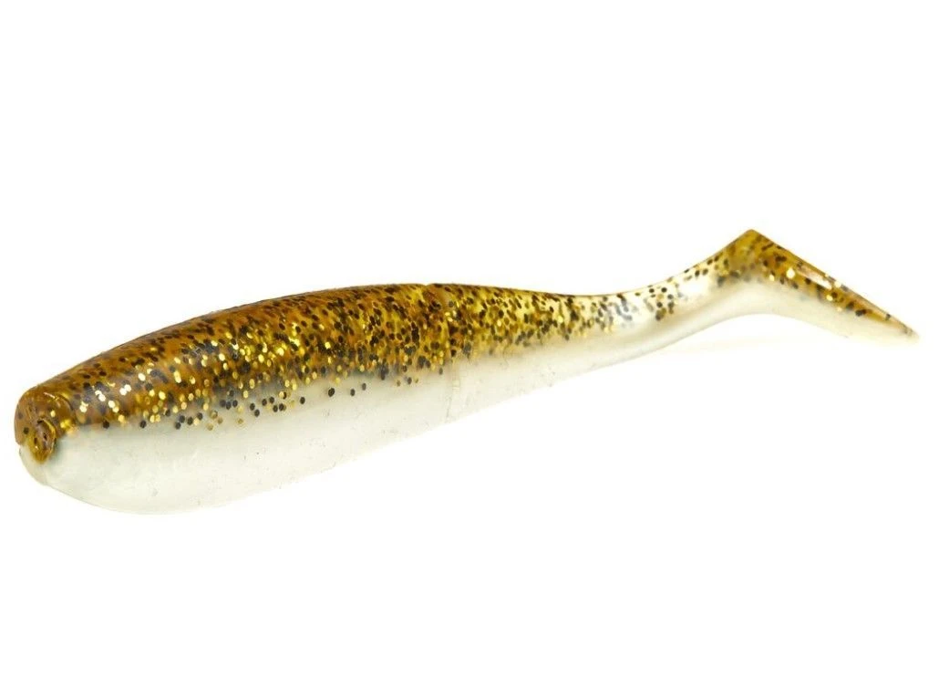 Силиконовая приманка Lucky John Zander Paddle Tail 4.0in 100 мм 5 шт Z03 3D Series  140429-Z03 — крупный план
	                                    1