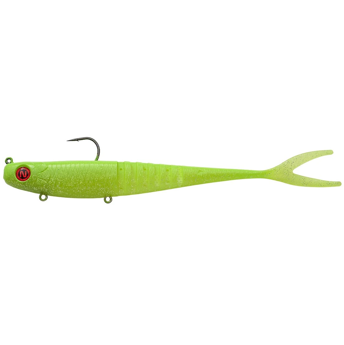 Силиконовая приманка Narval Live Slug 20 200 мм 1 шт 004-Lime Chartreuse 40 гр  NVLLS20C004 — характеристики,  особенности конструкции