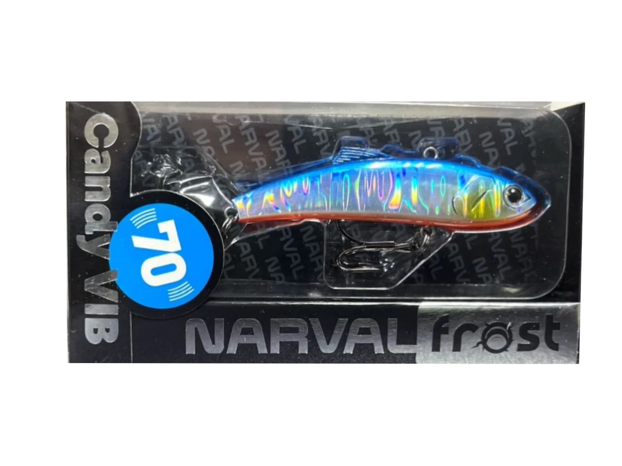 Воблер Narval Frost Candy Vib 70 008-Blue Back Holo 14 гр   NFLCV70008 — крупный план
	                                    1