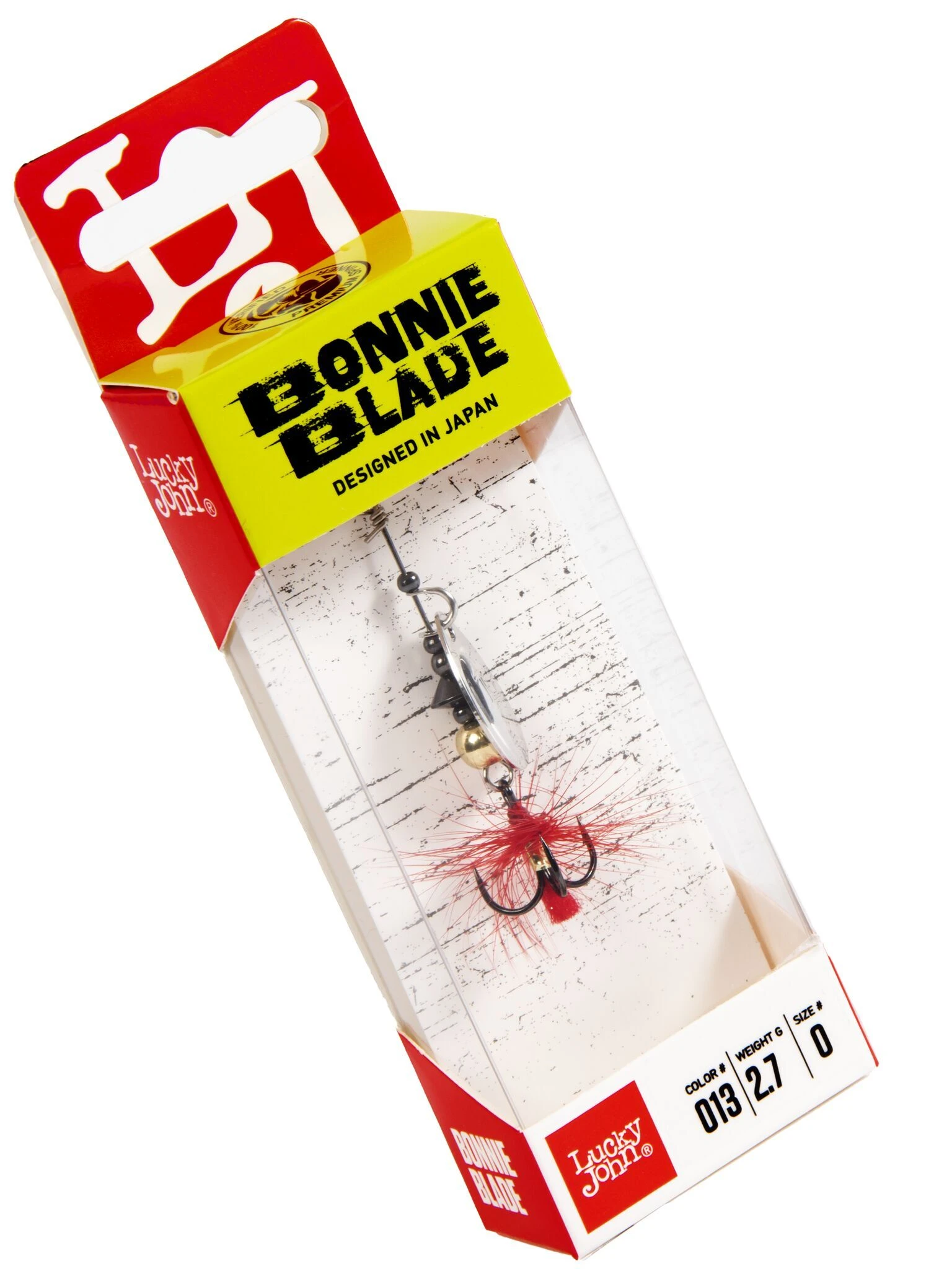 Вращающаяся Блесна Lucky John Bonnie Blade №0 2,7 гр 013   LJBB00-013 — крупный план
	                                    1