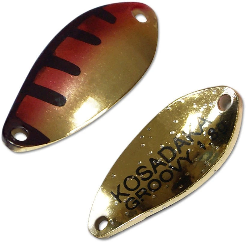Колеблющаяся Блесна Kosadaka Trout Police Groovy 1,8 гр 25 мм Ag44   Tl-Grv-Ag44 — характеристики,
	                                    особенности конструкции