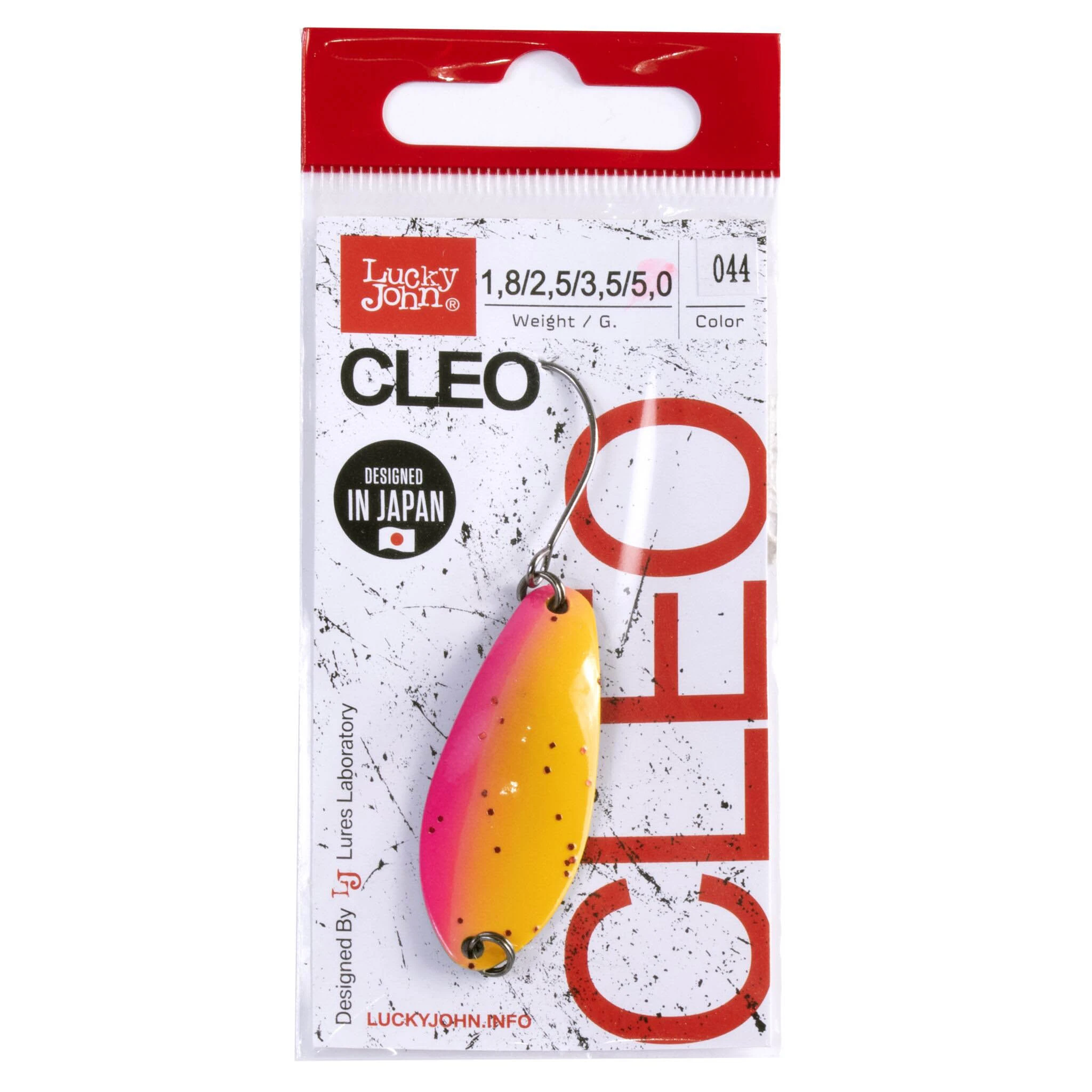 Колеблющаяся Блесна Lucky John Cleo 5 гр 41 мм 044   LJCL50-044 — крупный план
	                                    2