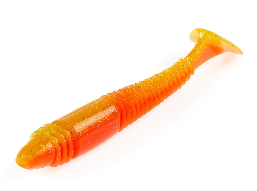 Силиконовая приманка Lucky John Tioga Fat 5.8in 147 мм 3 шт T26 Pro Series  140148-T26 — крупный план
	                                    1