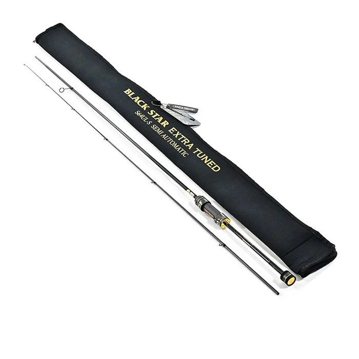 Спиннинг Xesta Black Star Extra Tuned S64UL-S 193 см 4 гр  Semi Automatic  XBSET-S64UL-S — крупный план
	                                    6