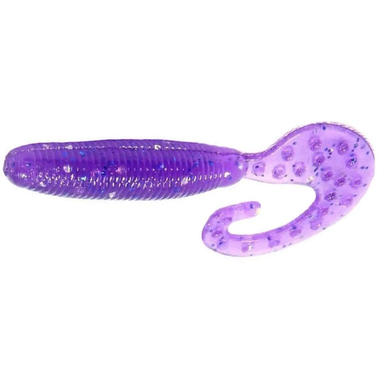 Силиконовая приманка Reins Fat G-Tail Grub 4 100 мм 10 шт 567-Lilac   FGTG4-567 — характеристики,  особенности конструкции