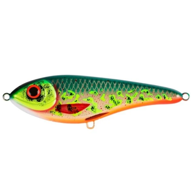 Воблер Strike Pro Buster Jerk Shallow Runner C780F The Saint 64,5 гр Wolf Color  EG-048S#C780F — характеристики,  особенности конструкции