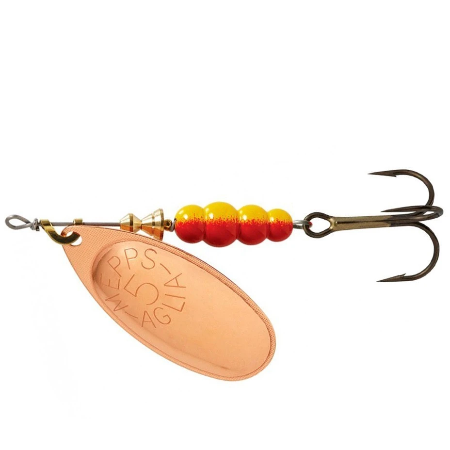 Вращающаяся Блесна Mepps Aglia №5 13 гр Copper   a-5-c — характеристики,  особенности конструкции