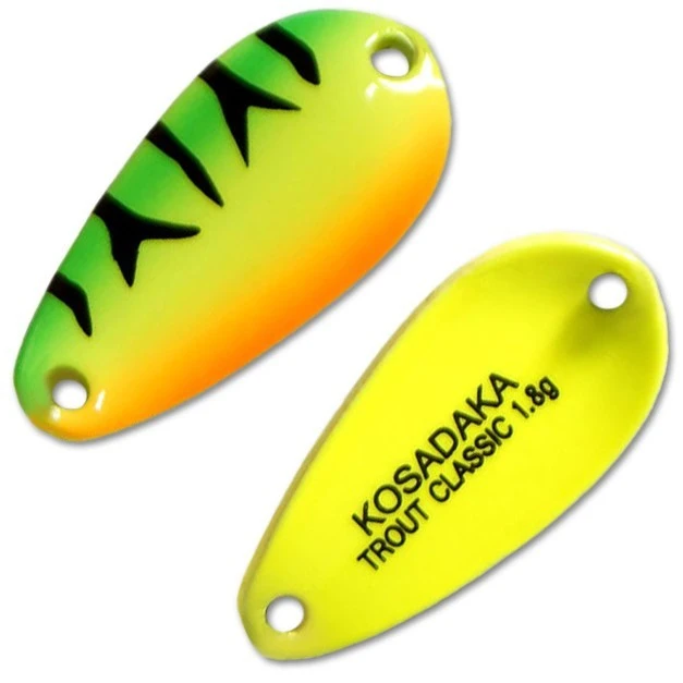 Колеблющаяся Блесна Kosadaka Trout Police Trout Classic 1,8 гр 23 мм 402   TL-TC-402 — характеристики,
	                                    особенности конструкции