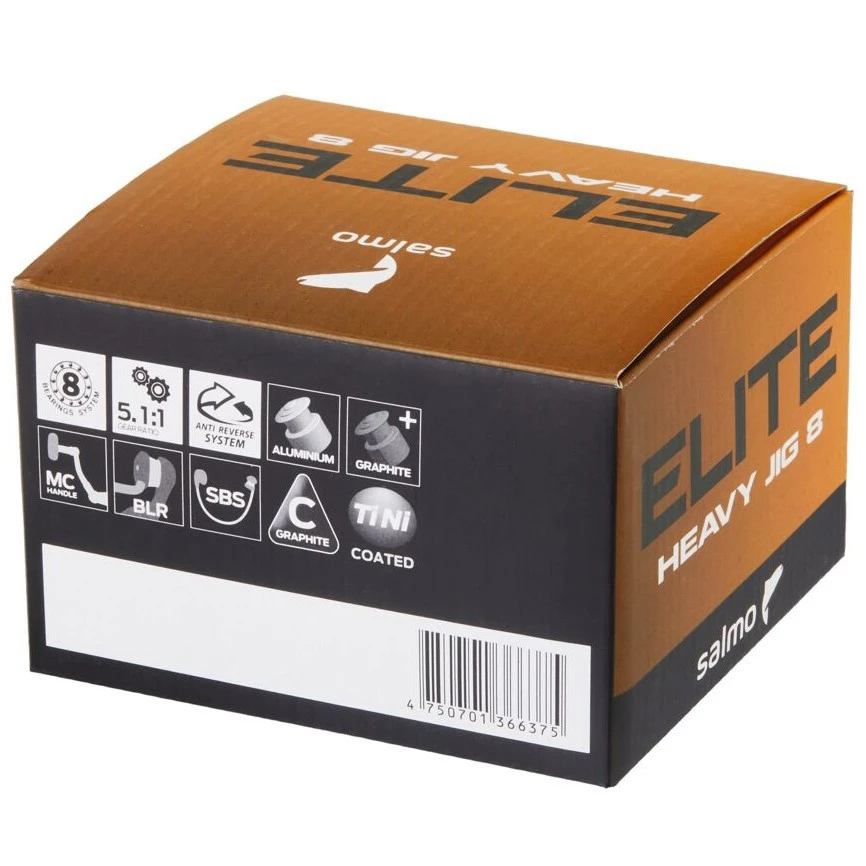 Катушка Salmo Elite Heavy Jig 8 4500FD  19  9145FD — крупный план
	                                    10