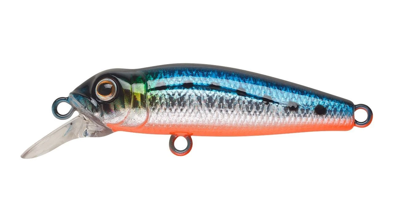 Воблер Strike Pro Midge 40 A234-SBO-LU Blue Back Silver OB Fluo 2 гр   EG-074SP#A234-SBO-LU — характеристики,
	                                    особенности конструкции